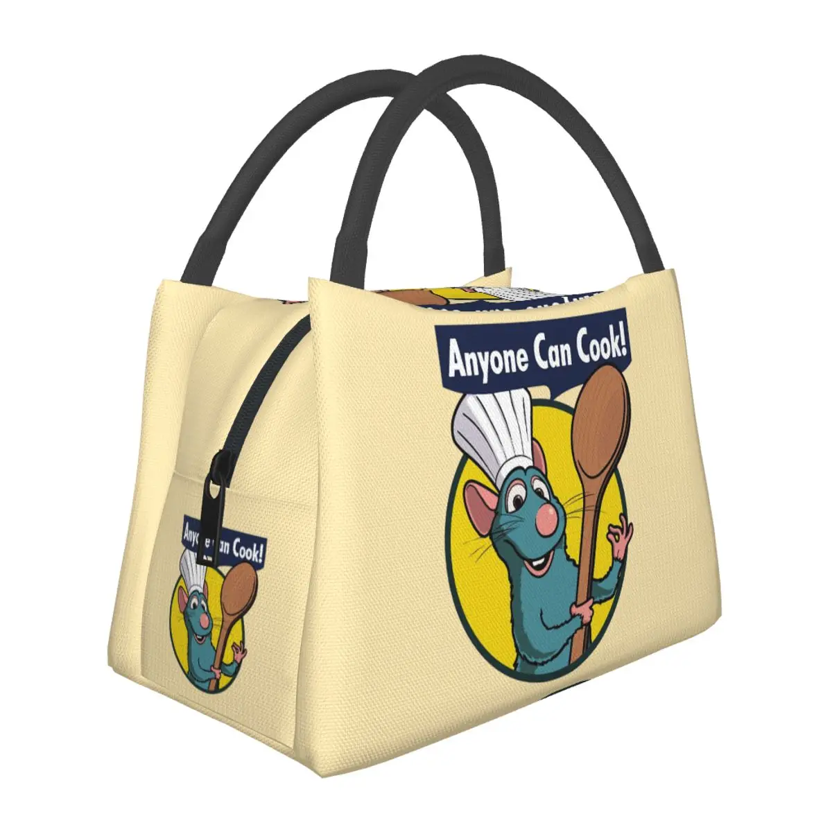 Ratatouille Cook Chef Remy Lunch Bags Accessori Portable Insulated Oxford Cooler Thermal Cold Food Picnic Lunch Box