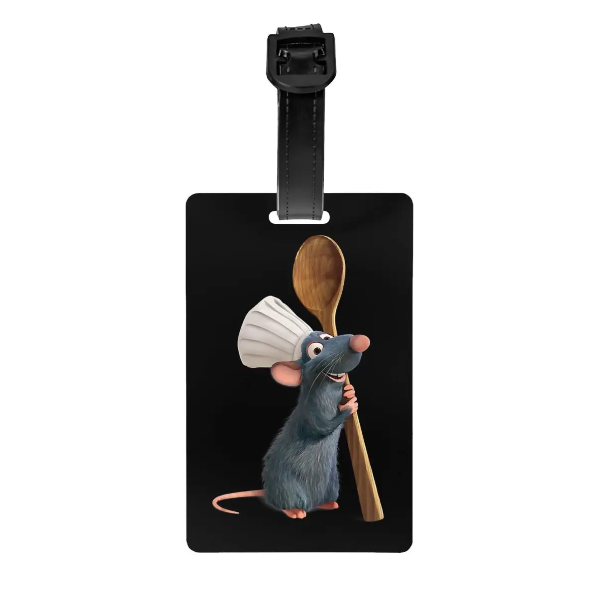 Ratatouille Chef Remy Con Cucchiaio Etichetta Per Bagagli Per Valigia Da Viaggio Privacy Cover Nome Id Card