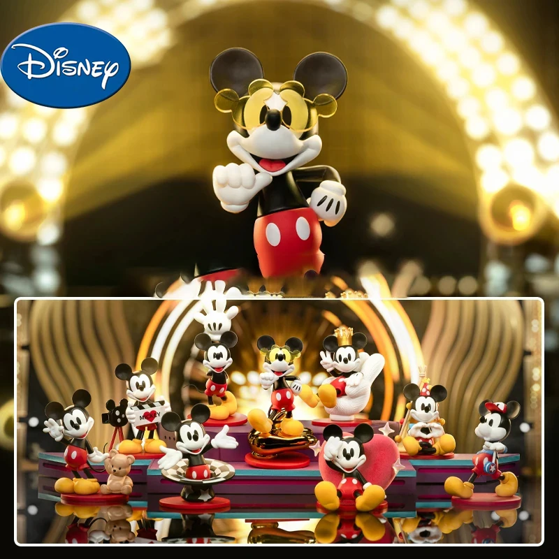 New Disney Blind Box Mickey Mouse Shining Moments Genuine Mystery Box Gk Cute Figure Giocattolo Da Collezione Decorazione Desktop Regali