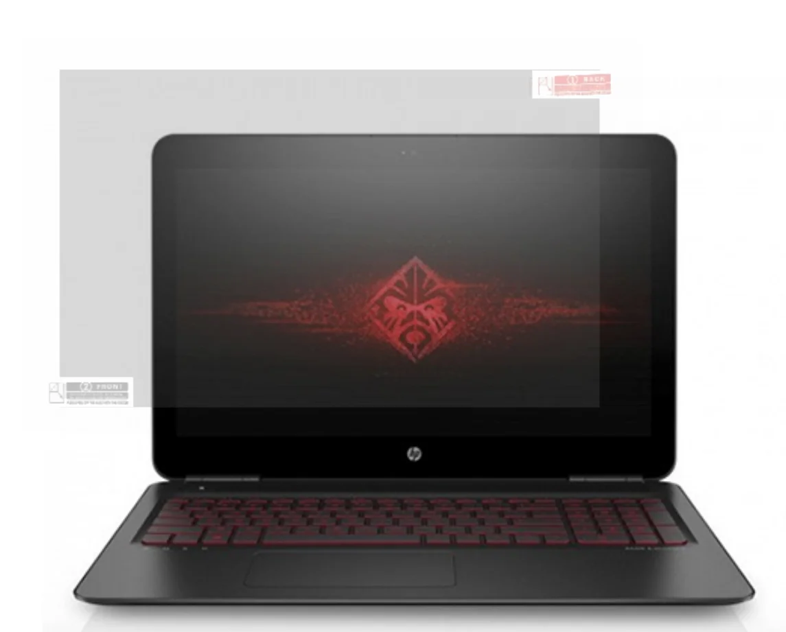 Pellicola Salvaschermo Per Laptop Trasparente/Opaca 3 Pezzi Per Hp Pavilion Gaming Nb Wasd 15 Ad006Tx Bc011Tx Ac067Tx Ae020Tx Ac622Tx