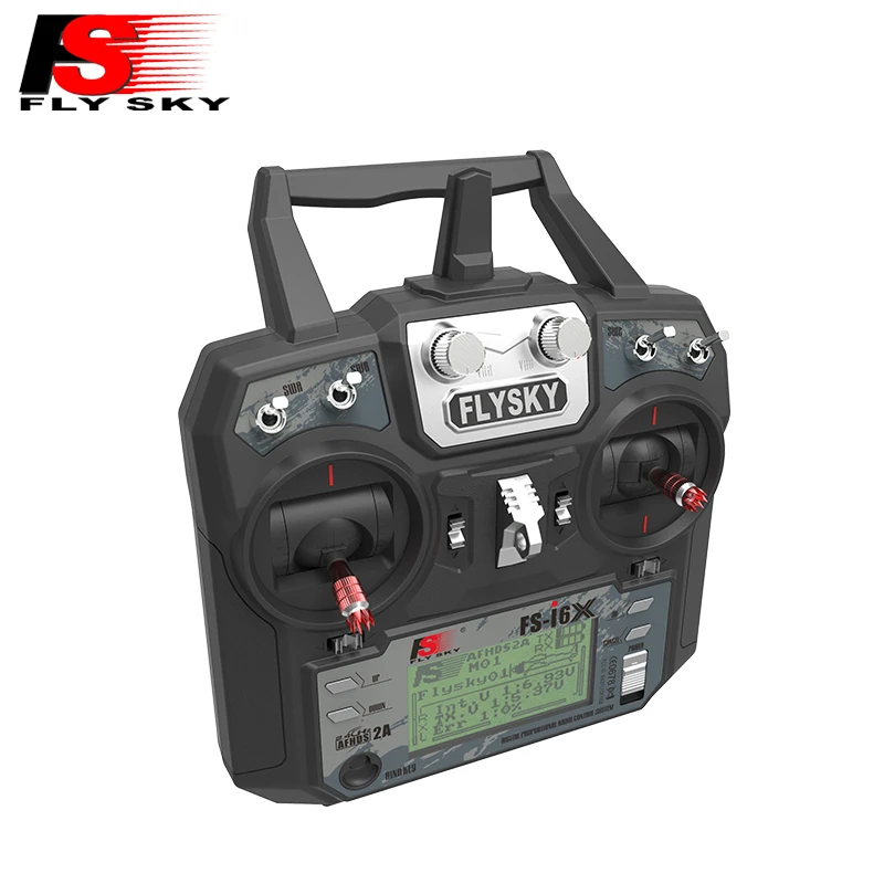 Flysky Fs-I6X I6X 2.4G 10Ch Afhds 2A Trasmettitore Radio Con X6B Ia6B A8S Ia10B Ia6 Ricevitore Per Rc Aereo Elicottero Fpv Drone