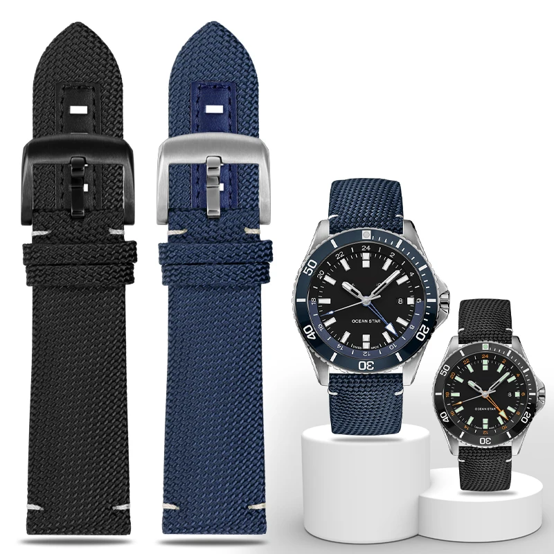 Cinturino Impermeabile In Nylon 22Mm Per Accessori Da Uomo Mido M026.629/430 Ocean Star M042.430
