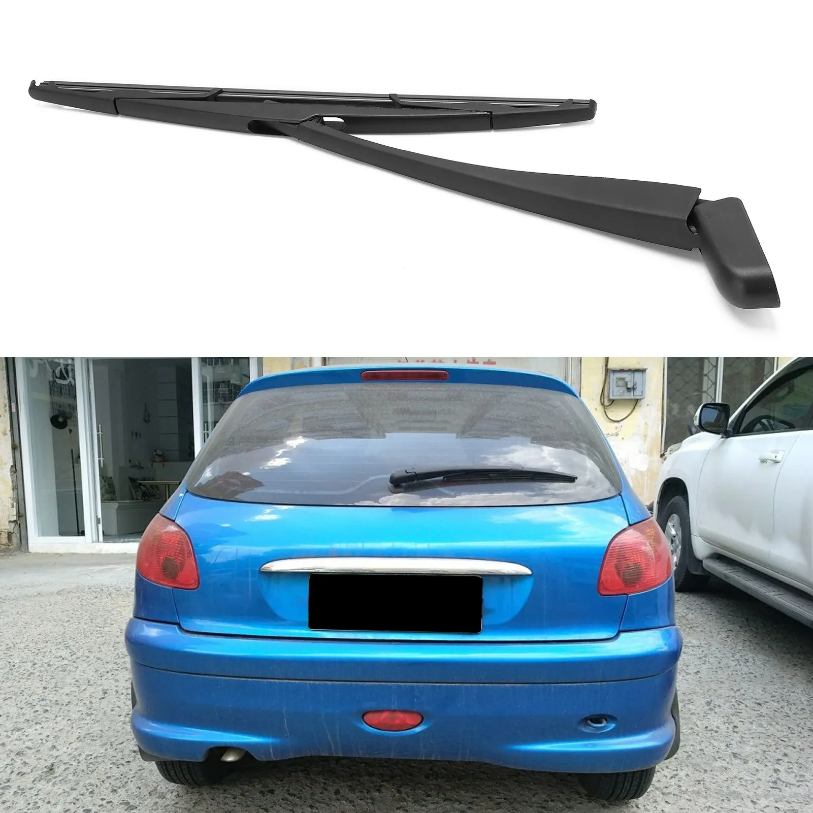 Kit Lama Braccio Tergicristallo Posteriore Auto Tergicristallo Auto 6429 R2 Per Peugeot 106 206 206 +