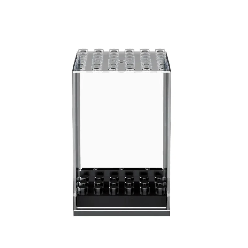 Oggetti Da Collezione Action Figures Display Box Vetrina Building Blocks Minifigures Baseplate Education Bricks Toys For Children Kids