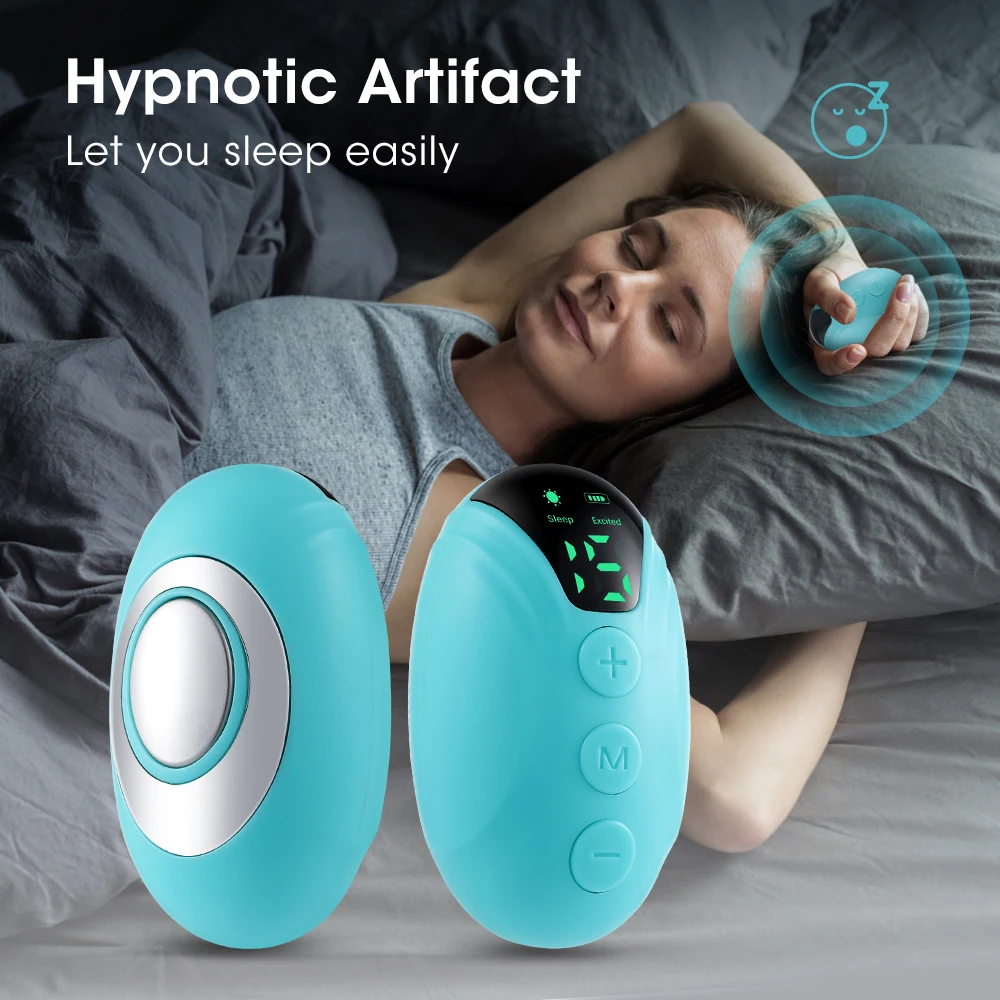Microcurrent Pulse Massage Stimulation Hydraulic Sleep Aid Dispositivo Per L'Insonnia Ces Alleviare L'Ansia Mentale Bambino Adulto Relax