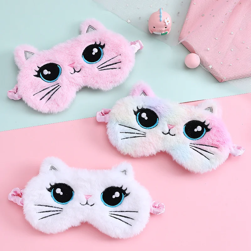 Simpatica Maschera Per Il Sonno In Peluche Occhi Grandi Maschera Per Gli Occhi In Peluche Per Bambini Maschera Per Gli Occhi Carina Per Il Riposo Da V