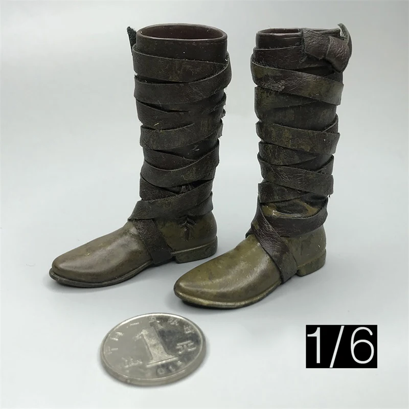 1/6 Soldier 3Atoys Boots Modello Tinta Unita Verde Oliva Per Bambola Da 12 "Actoin