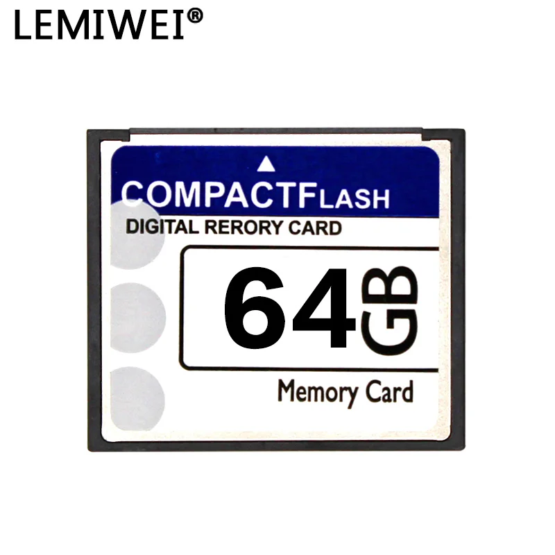 Lemiwei Cf Card C10 Compact Flash Memory Card 32Gb 64Gb 16Gb 256Mb 512Mb 1Gb 2Gb 4Gb 8Gb C10 Memoria Card Classe 10 Capacità Reale