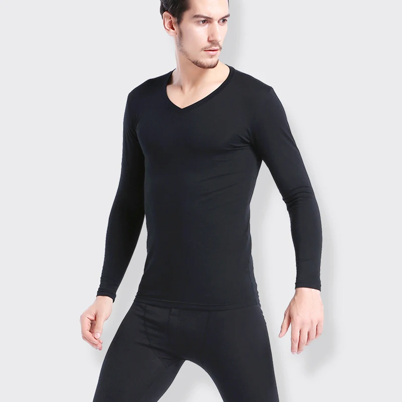 Intimo Invernale Termico Foderato In Pile Da Uomo Sottotuta Fleece Unisex Ropa Interior Moto Donna Warm Long Johns Camicie E Top Suit
