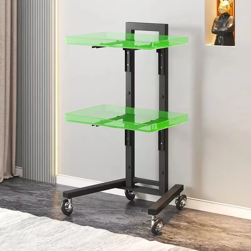 Rolling Designer Salon Trolley Tool Equipment Makeup Cosmetic Salon Trolley Tattoo Servire Muslimy Furniture Yn50St