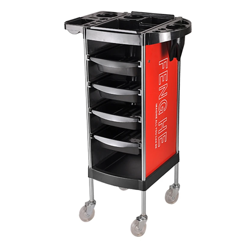 Carrello Per Parrucchieri Hairstylist Detailing Salon Trolley Estetista Forniture Wagen Mit Rollen Pretty Furniture Yn50St
