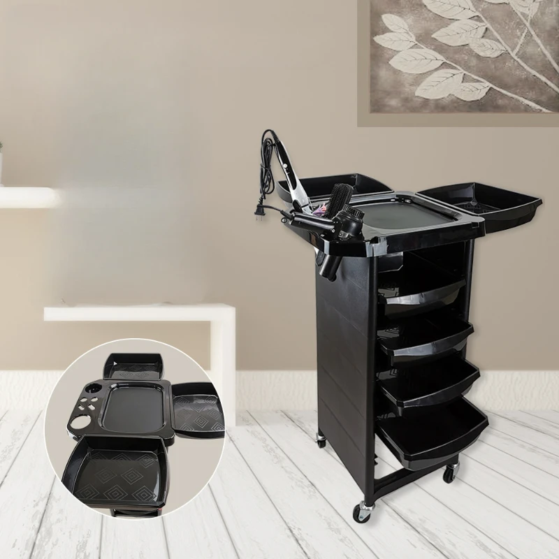 Servire Tattoo Salon Trolley Hair Stylist Wheels Salon Trolley Rolling Storage Cart Wagen Mit Rollen Pretty Furniture Yn50St