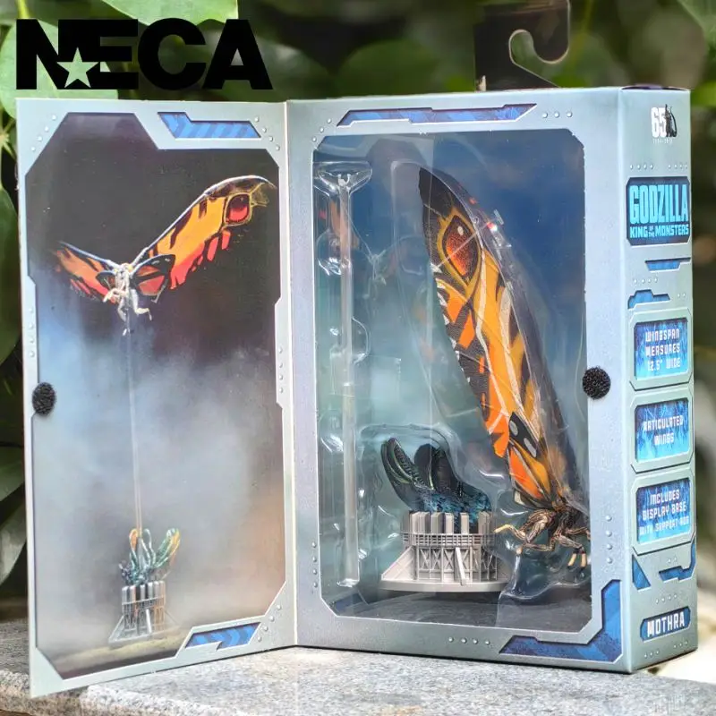Neca Movie Godzilla King Of The Monsters Mothra 7 Pollici Figure Giocattoli Per Bambini Ornamenti Desktop Decorazione Per Regalo Di Festa