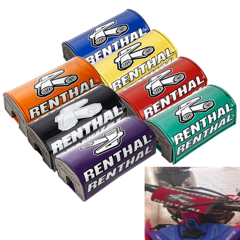 Renthal Manubrio Pad Fatbar Cross Bar Cross-Country Moto Mx Dirt Bike Fit 1-1/8 Manubrio Moto Chest Protector