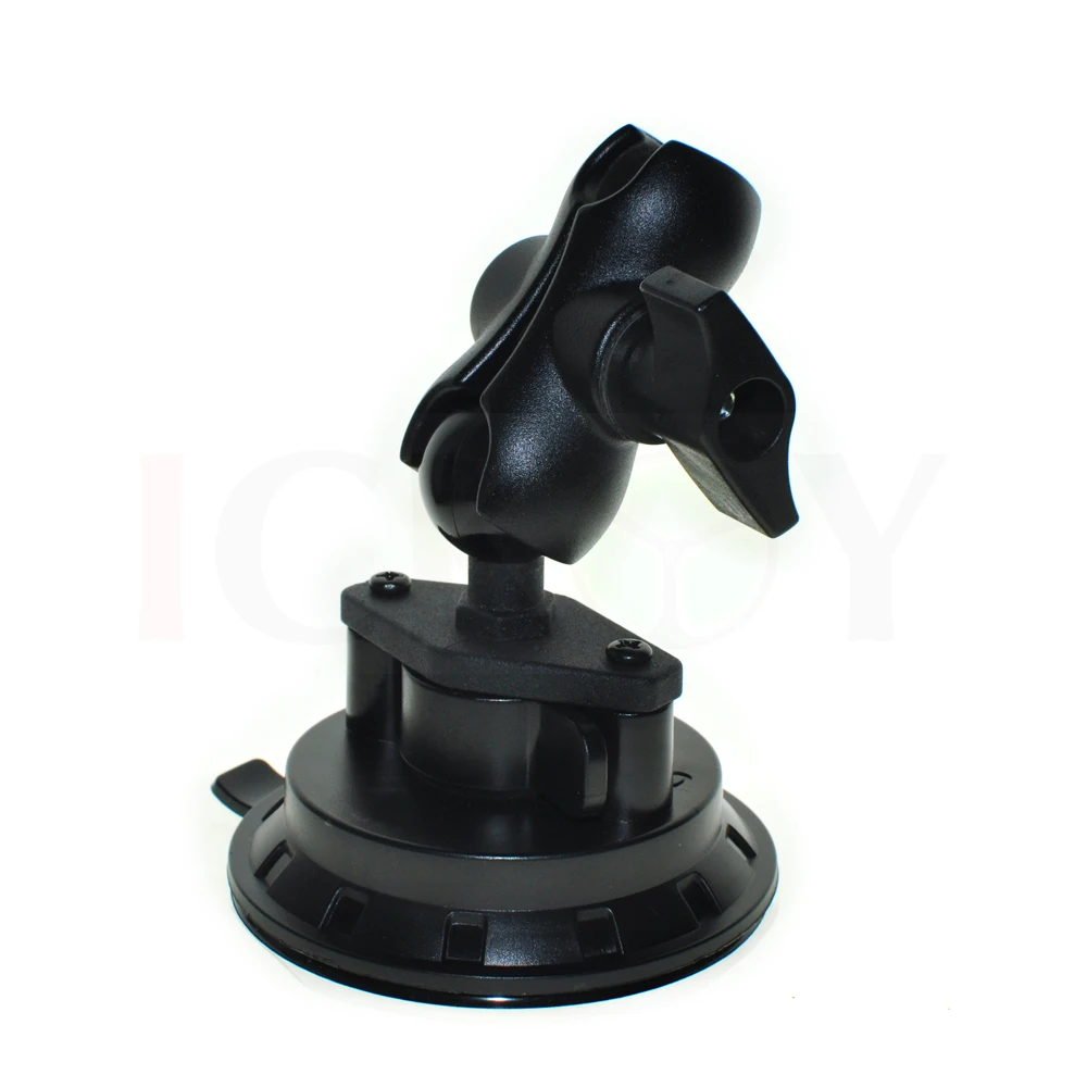 Double Socket Arm + Twist Lock Double Suction Cup Base Window Mount Bracket Ball Mount Holder 360 Degree Rotation