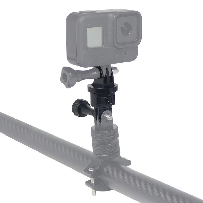 3 In 1 Set Aluminum Alloy 1/4 Adapter Mount Bracket 360°Rotation Fixed Seat For Insta360 Gopro 10 9 8 7 Dji Osmo Pocket Camera
