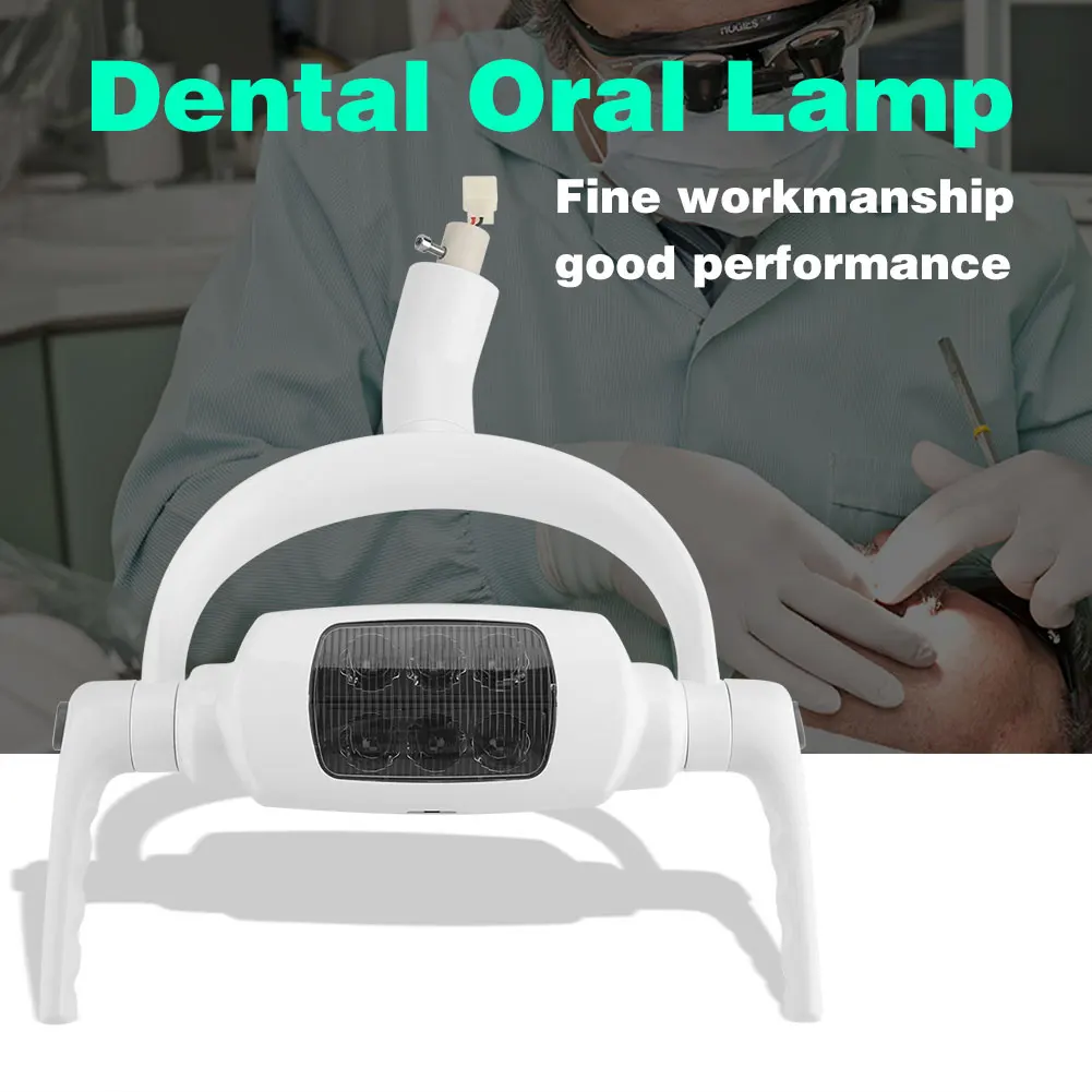 6 Led Shadowless Dental Oral Operation Light Induction Sensor Switch Dental Teeth Unit Chair Lamp Equipment 22/26Mm Dentist Tool