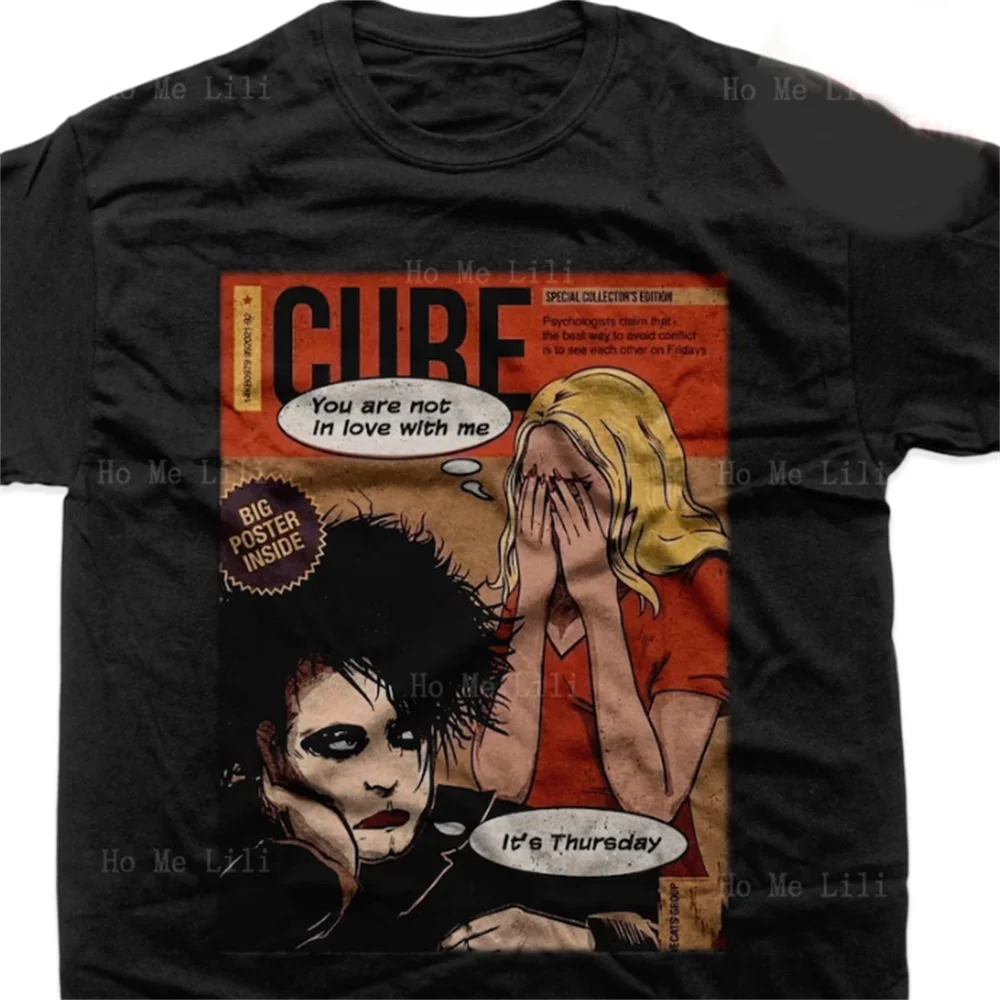 Cure Wish Album Tee On Friday I Am Love Song Rock Music Band Gift T -Shirt