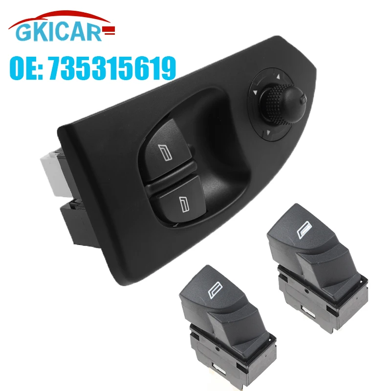 735315619 Interruttore Finestra Principale 6554 T3 735335418 Per 2002- 2006 Fiat Ducato 2 Citroen Jumper Peugeot Boxer 2 Citroen Jumper 2