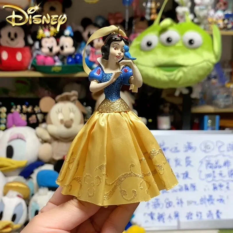 Disney Princess Collection Mulan White Snow Christmas Outsider Pendant Disney Exclusive Mermaid Princess Elsa Christmas Pendenti