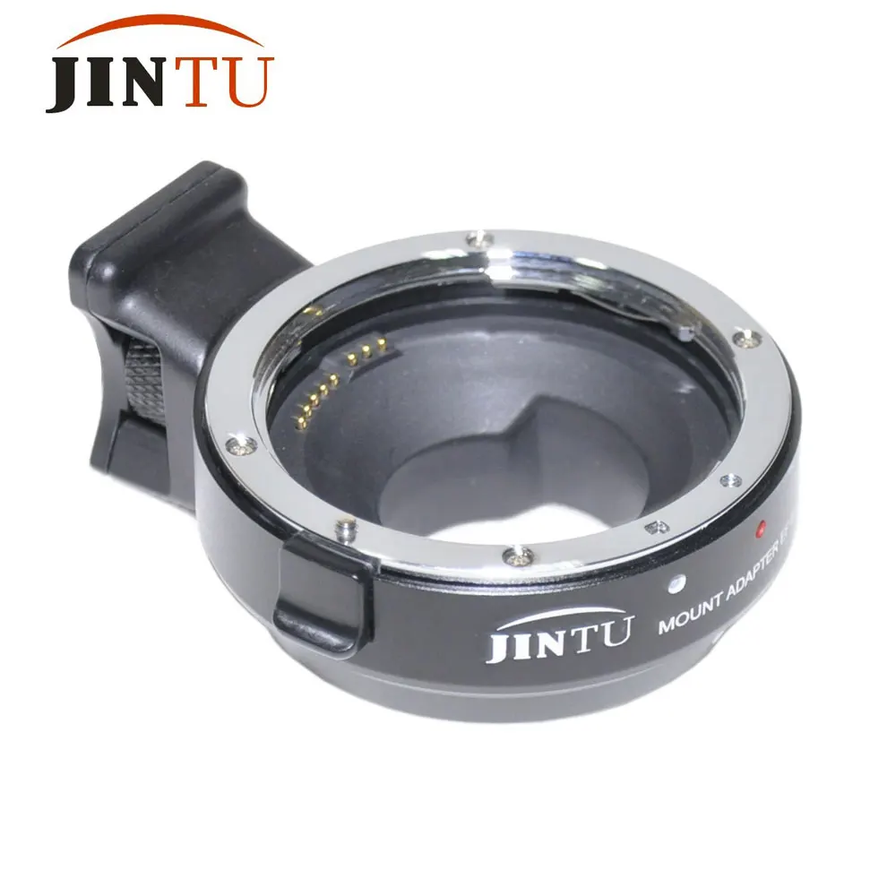 Adattatore Elettronico Manuale Del Supporto Di Jintu Mf Ef-Mft Ef-M4/3 Per La Lente Di Ef-S Di Ef Di Canon Eos Al Gm Di Panasonic Gh3 Gh4 Gh5 Gx7 G1 G