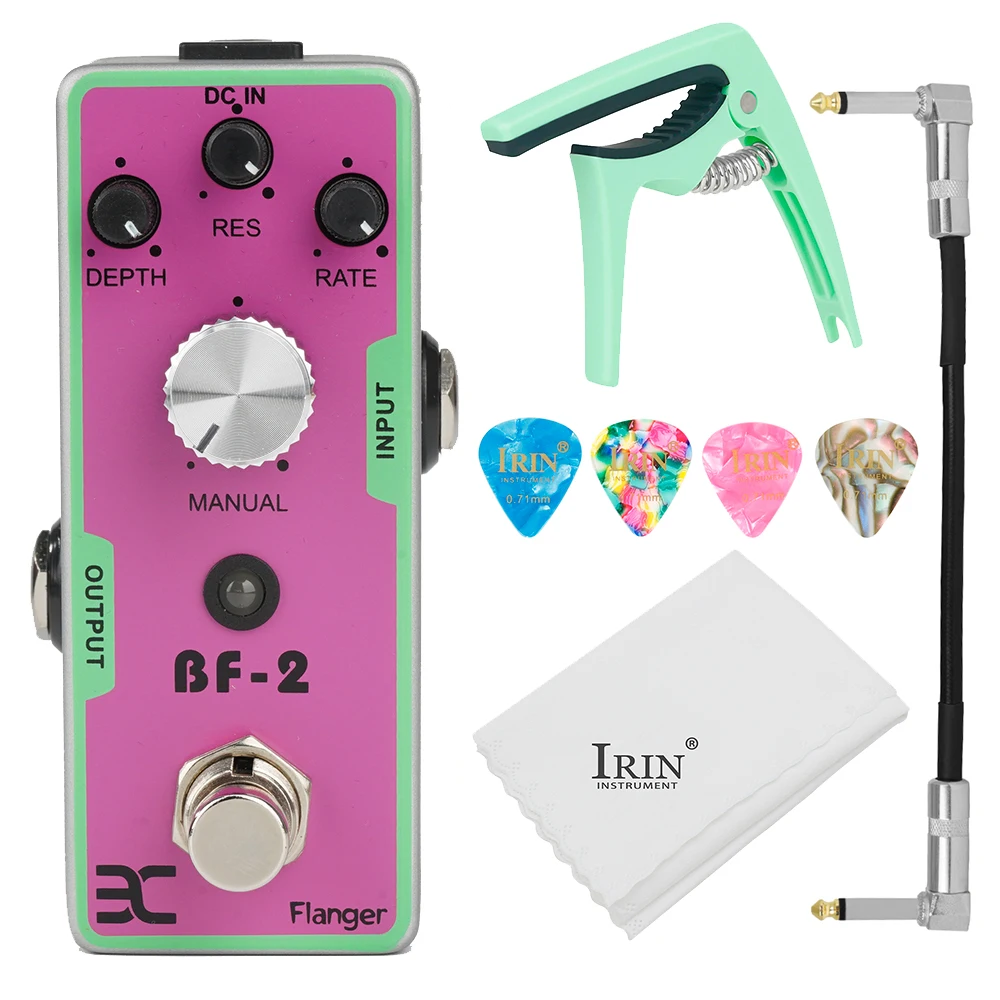 Eno Pedale Per Chitarra Pedale Effetto Flanger Per Chitarra Elettrica Custodia In Metallo Eccezionale Effetto Flanger Parti Per Chitarra Accessori Tc4