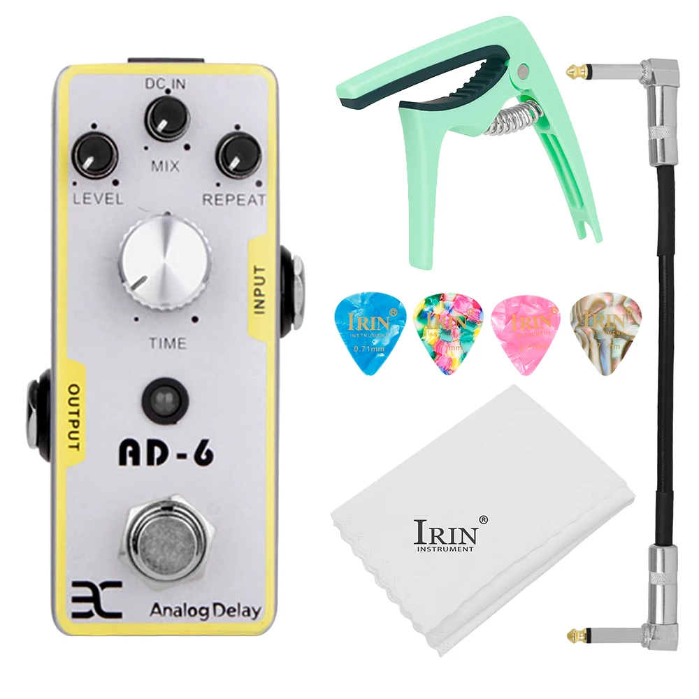Eno Analog Delay Guitar Effect Pedal 30-340Ms Delay Time True Bypass Effect Pedal Effetti Per Chitarra Elettrica Accessori Per Parti Tc31