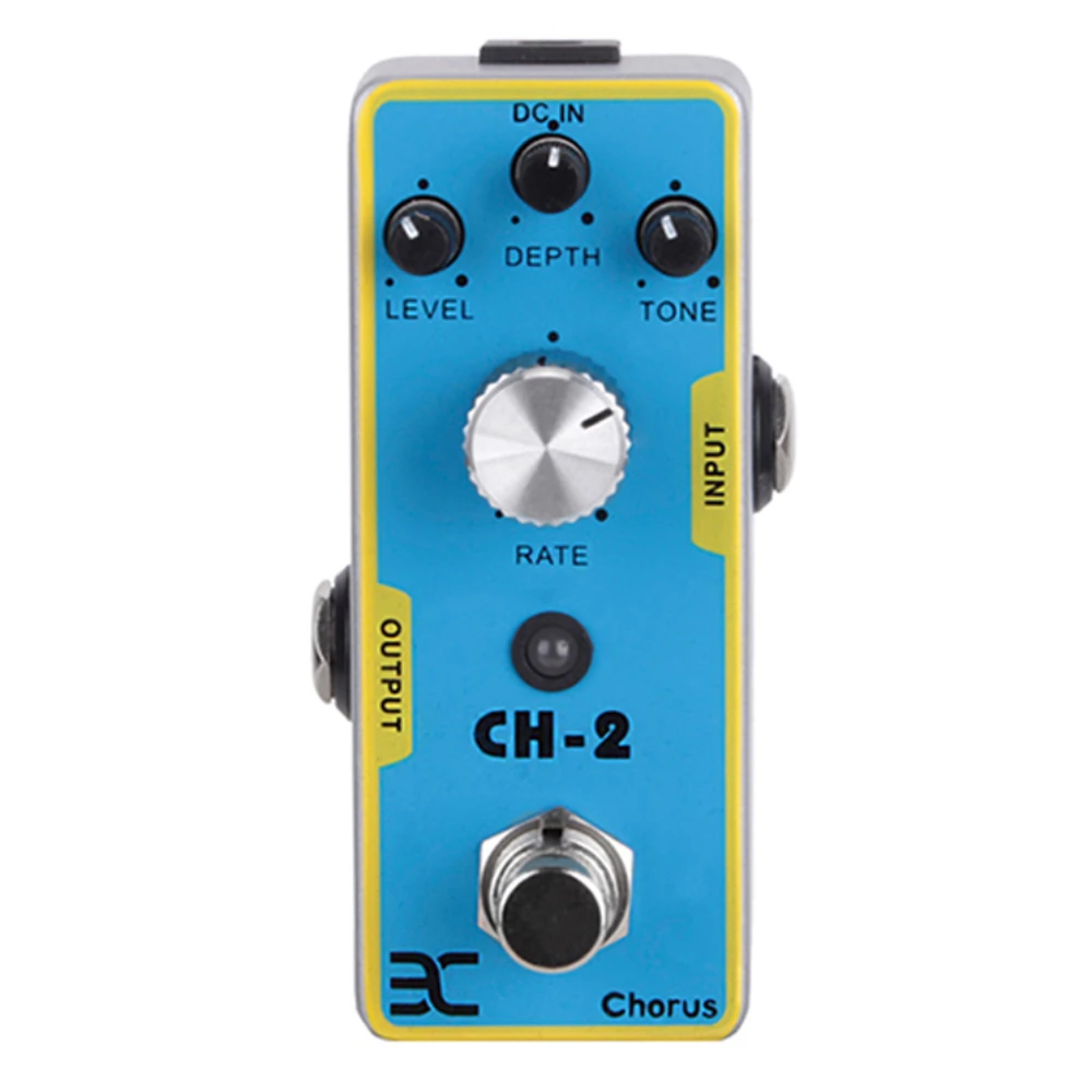 Eno Tc51 Chorus Guitar Effect Pedal Processor Full Metal Shell Chorus Pedal Electric True Bypass Guitar Effect Parts Accessori