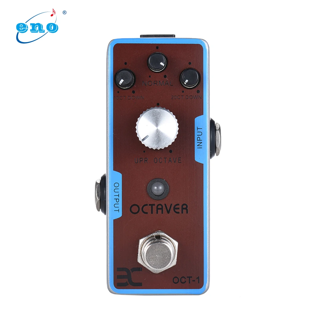 Eno Ex Oct-1 Ottava Pedale Effetto Chitarra Mini Ottava Pedale Chitarra True Bypass Parti E Accessori Per Chitarra