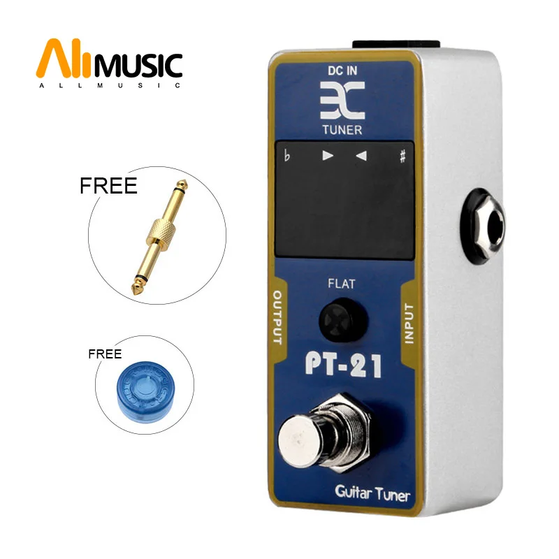 Eno Ex Micro Pt-21 Accordatore A Pedale Accordatore Effetto Compatto Di Piccole Dimensioni Per Tc Electronics + Connettore Gratuito