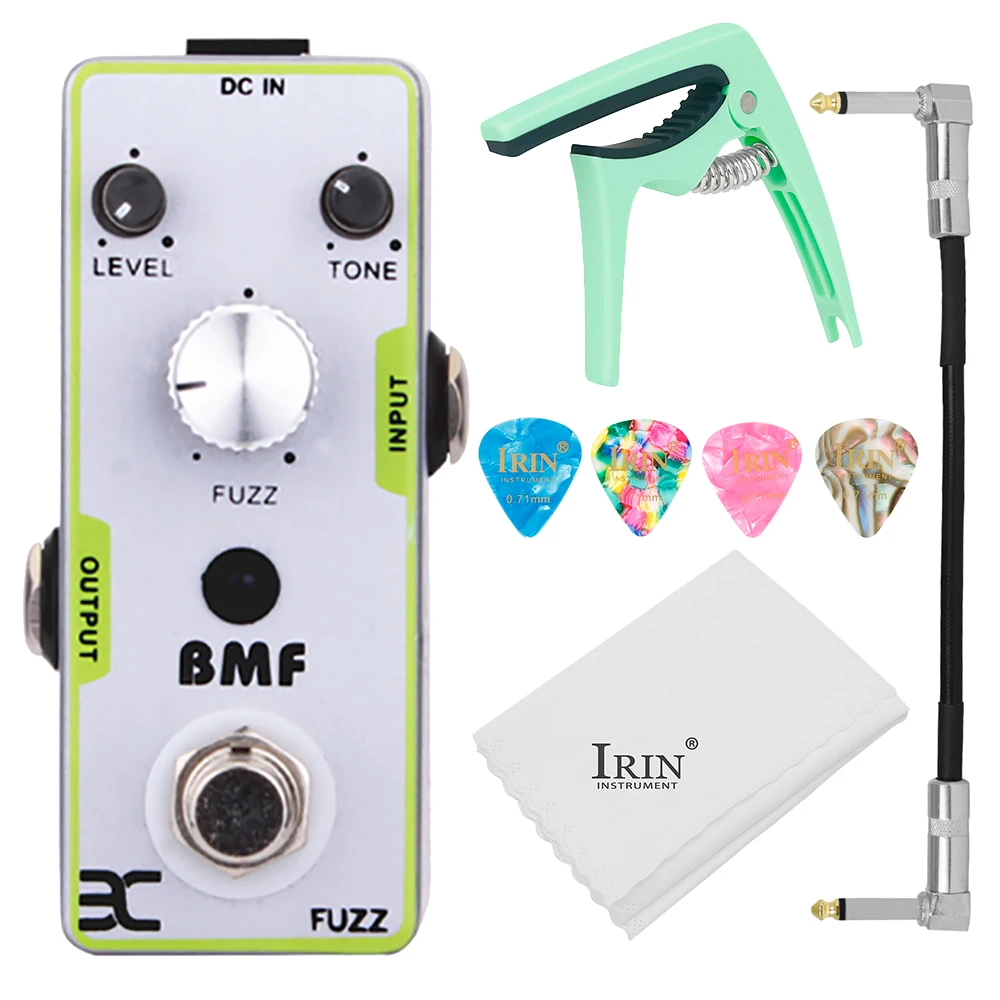 Eno Fuzz Pedale Effetto Chitarra Potente Big Muff Suono Spesso Pedale Di Distorsione Classico Accessori Per Effetti Per Chitarra Elettrica Tc18