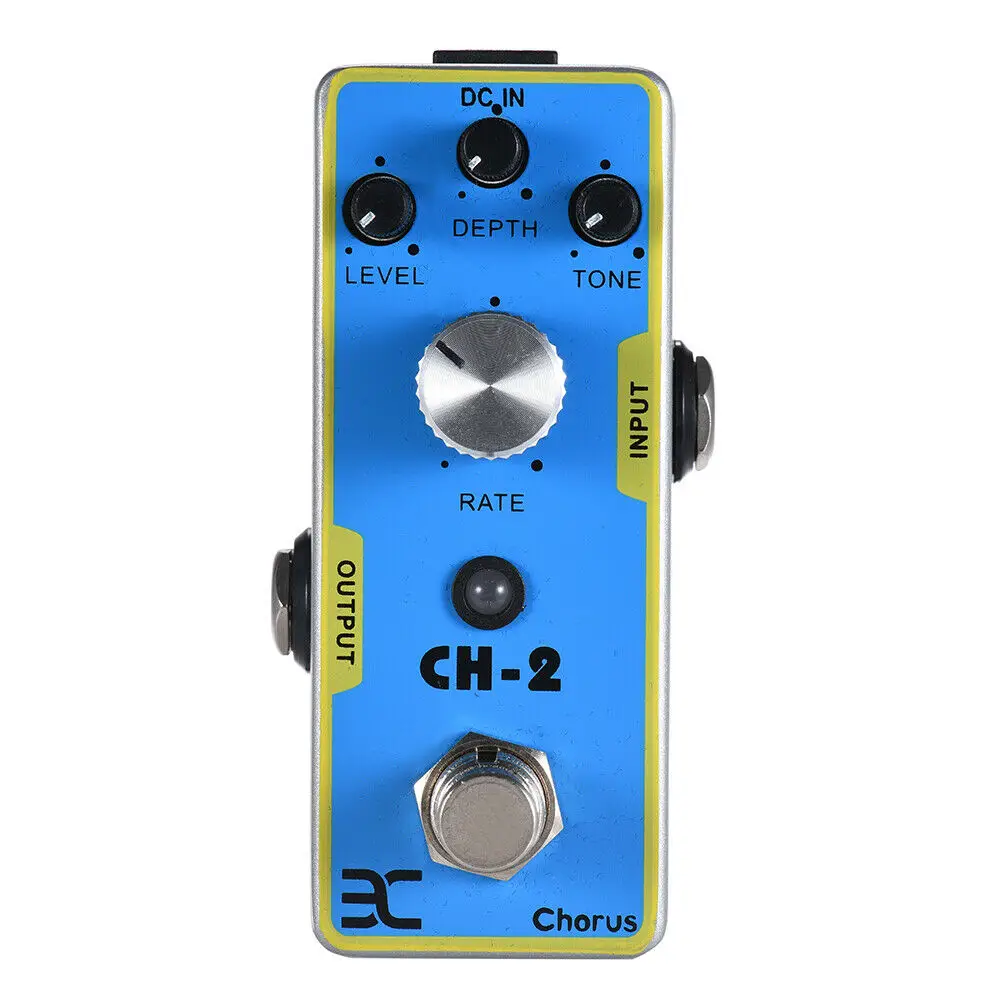 Eno Ex Guitar Bass Effects Pedal For Guitar Parts Pedal Music Instruments Distorsione Classica Echo Delay Chorus Phase Processor