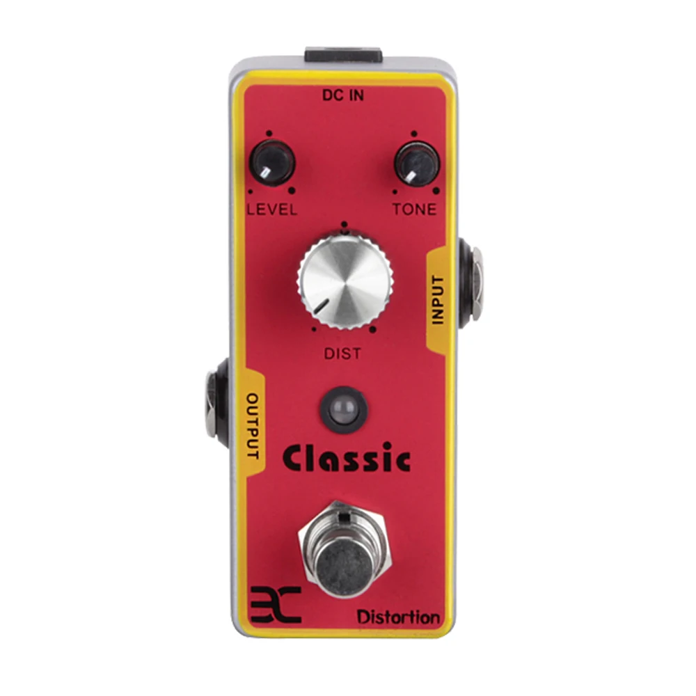 Eno Tc15 Pedale Effetto Chitarra Distorsione Classica Distorsione Britannica Ad Alto Guadagno Con Potente Pedale Per Chitarra Elettrica A Media Freque