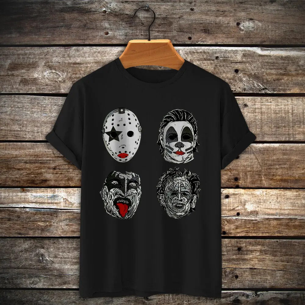 Kiss Rock Album T-Shirt Paul Stanley Gene Simmons Ace Frehley Peter Criss