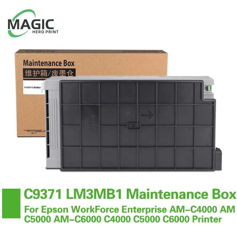 C12C937181 C9371 Lm3Mb1 Scatola Di Manutenzione Per Stampante Epson Workforce Enterprise Am-C4000 Am-C5000 Am-C6000 C4000 C5000 C6000