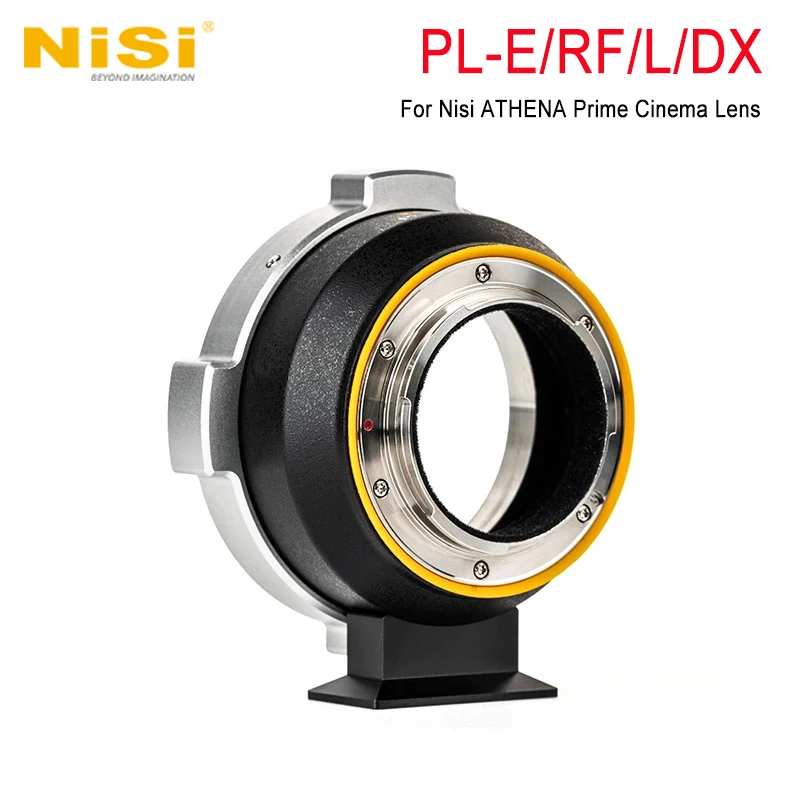 Anello Adattatore Per Obiettivo Nisi Athena Pl-E/Rf/L/Dx Per Obiettivo Nisi Athena Prime Cinema Per Fotocamere Sony E Canon Rf Dji Ronin 4D L Mount