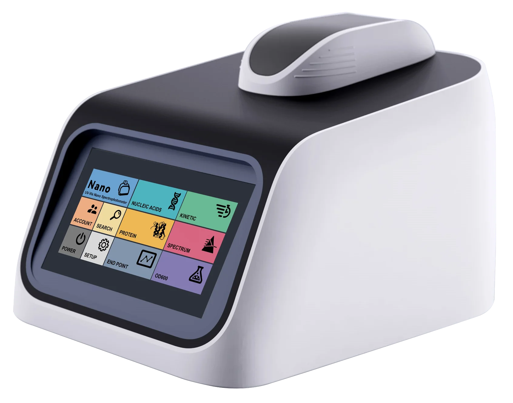 Spettrofotometro Micro Uv Vis B-600 Biofotometro Nano Spettrofotometro Per Test Dna Rna