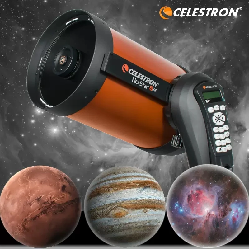Celestron Nexstar 8Se Telescopio Astronomico Computerizzato Per Principianti E Utenti Avanzati, Supporto Goto Completamente Automatizzato, #11069
