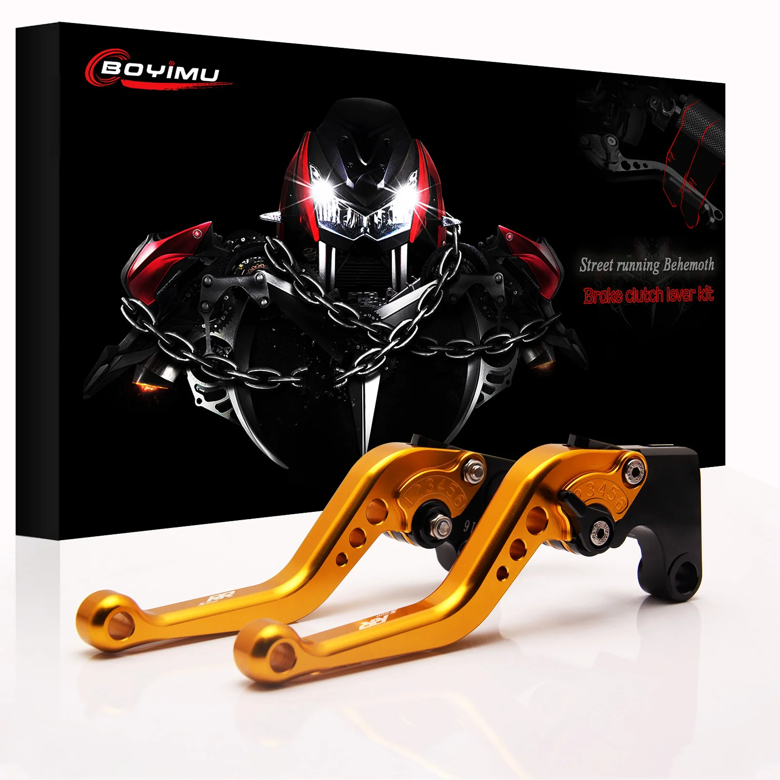 Leve Frizione Freno Regolabili Corte Moto Per Bmw S1000Rr S 1000 Rr S1000Rr (Non Hp4 ) 2010-2014 Logo Laser (S1000Rr)