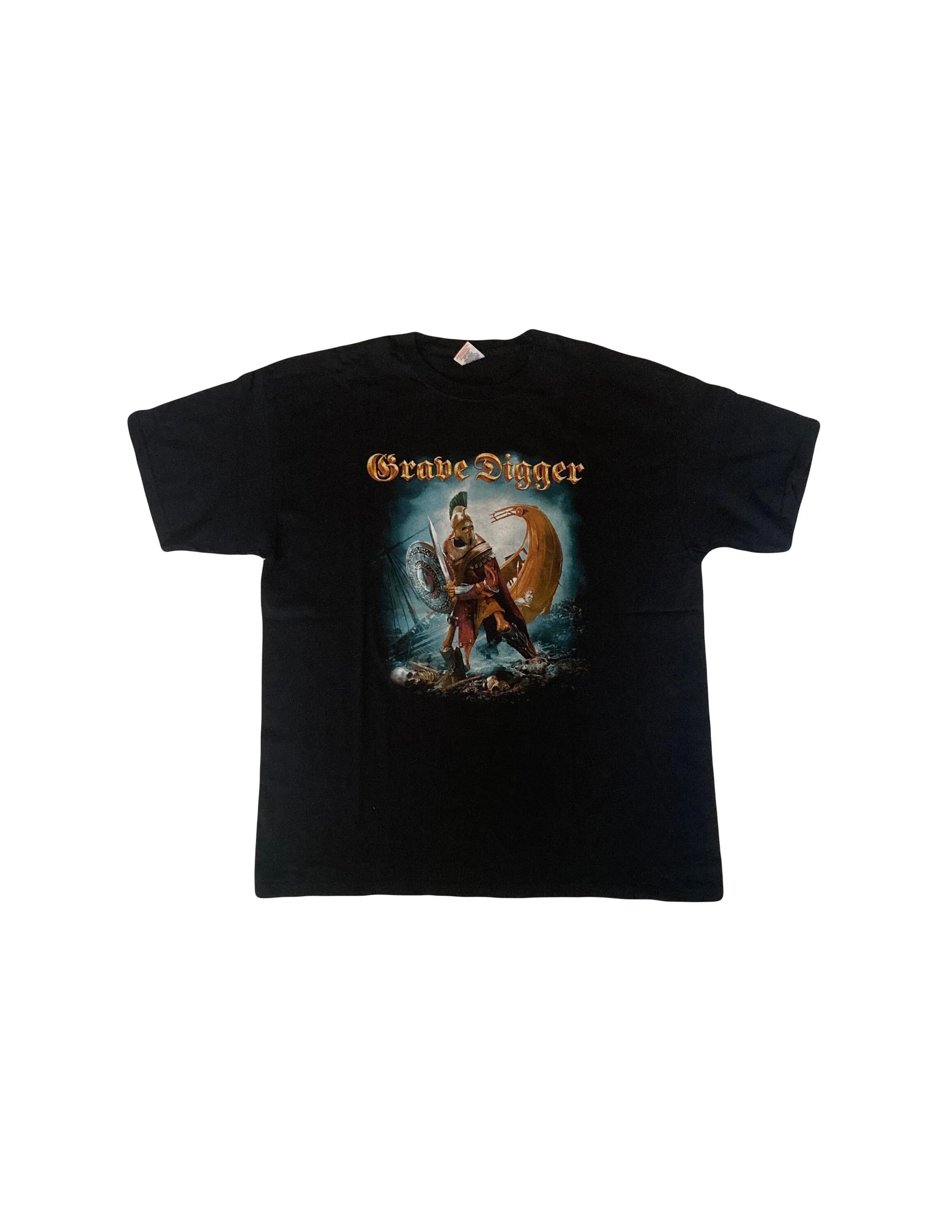 Vintage 00S Grave Digger Home At Last Gothic Heavy Metal Rock