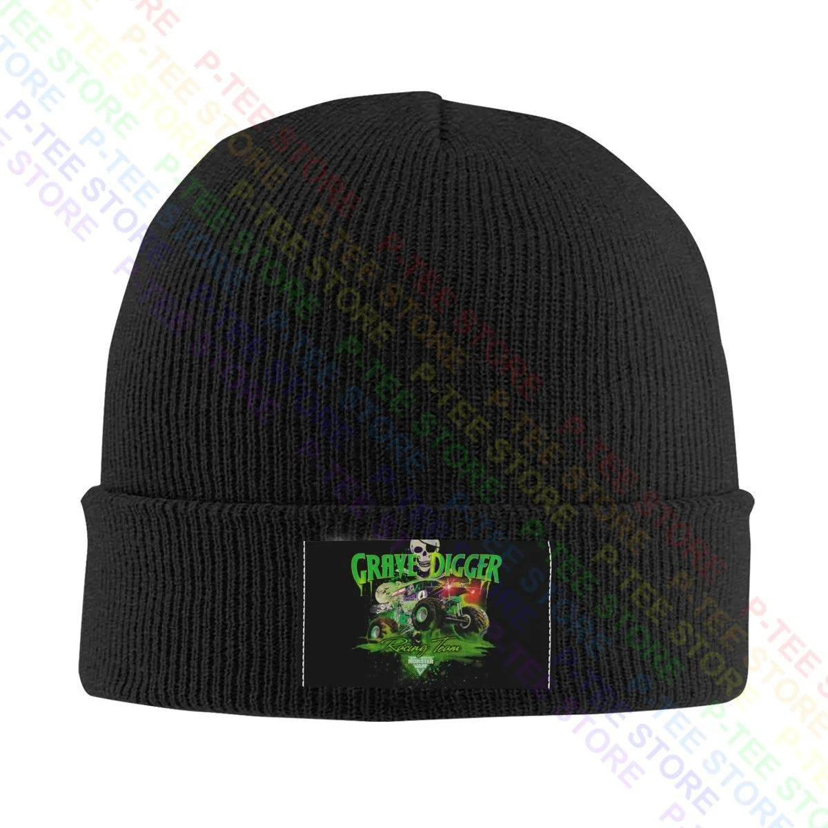 Grave Digger Racing Team Monster Jam Truck Berretto Lavorato A Maglia Berretti Berretto Trendy Novità Streetwear