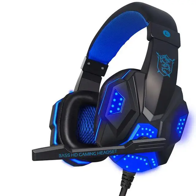 Cuffie Per Microfono Potabile Cuffie Da Gioco Cablate Cuffie Per Ps4 Xbox One Nintend Switch Ipad Pc Mmicrophone Cellulare