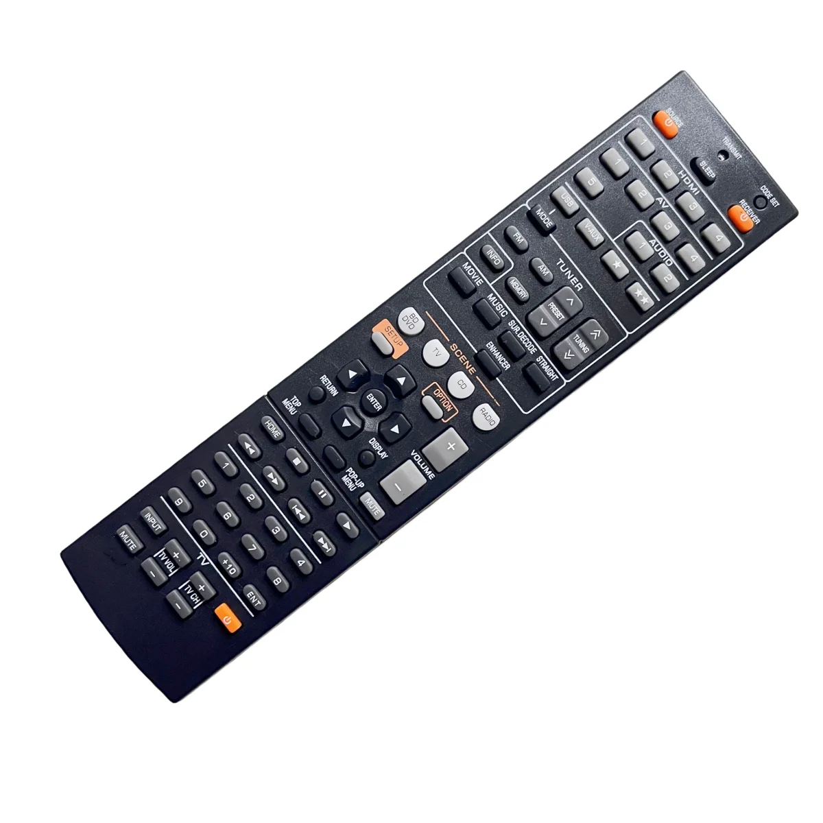 Nuovo Telecomando Per Ricevitore Yamaha Yht-695,Yht-695Bl,Yht-699U,Yht-791,Yht-799U,Htr-2064Sz,Yht-893,Yht-899U Htr-2064 Av A/V