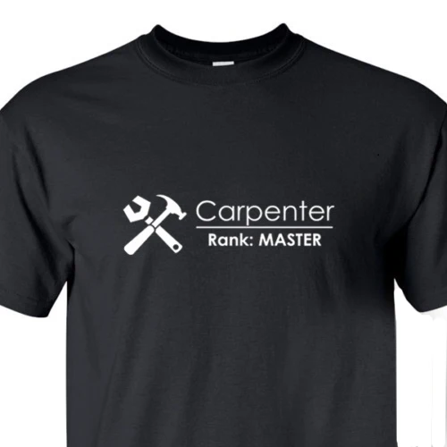 2019 Brand Abbigliamento Uomo Design Carpenter Master T-Shirt Tshirt Racings Tools Hammer Wrench Builder Construction T-Shirt