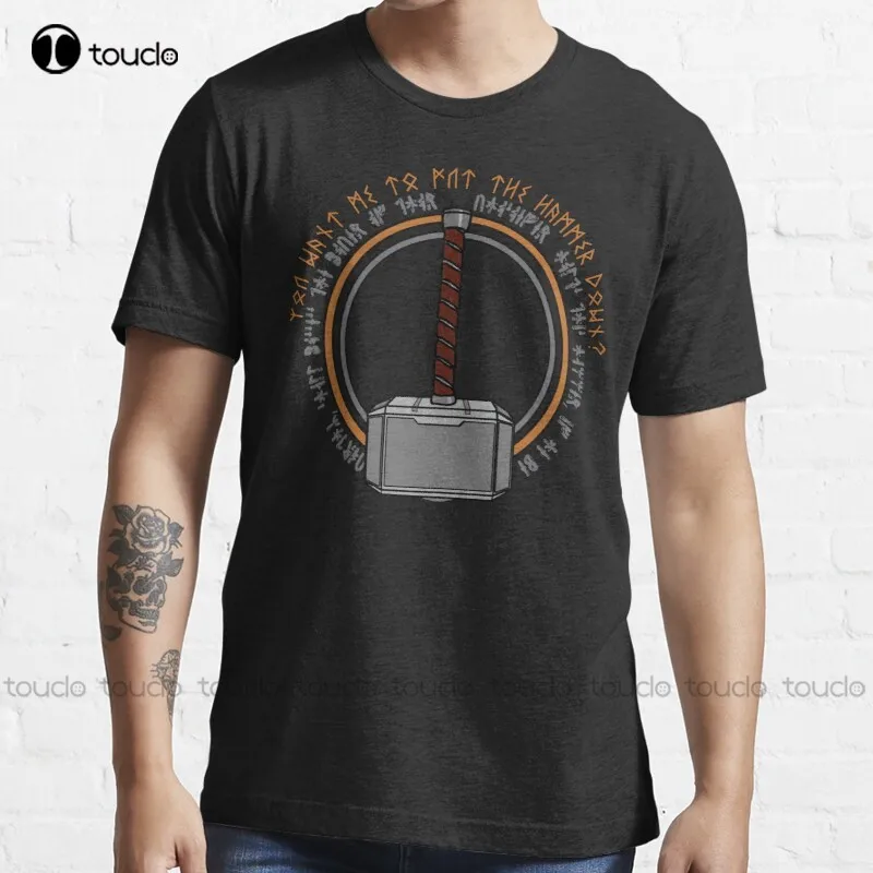 New Hammer It Home T-Shirt Cotton Tee Shirt Mens Running Shirts Custom Aldult Teen Unisex Digital Printing Tee Shirt Regalo Personalizzato