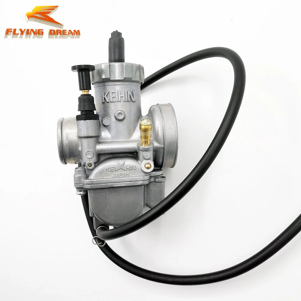 Keihin Pe28 28Mm Carburatore Hand Choke Carb Per Keihin Dirt Bike Scooter Atv Quad Pit Dirt Motor Bike Scooter Ciclomotore Motocross