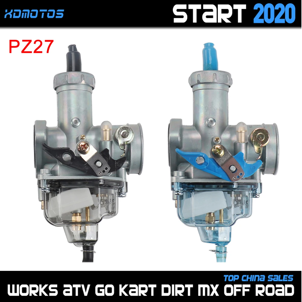 Carburatore Moto Carburatore Pz27 Per Honda Cg125 150Cc 175Cc 200Cc 250Cc Moto Dirt Bike Atv Quad Go Kart Accessori