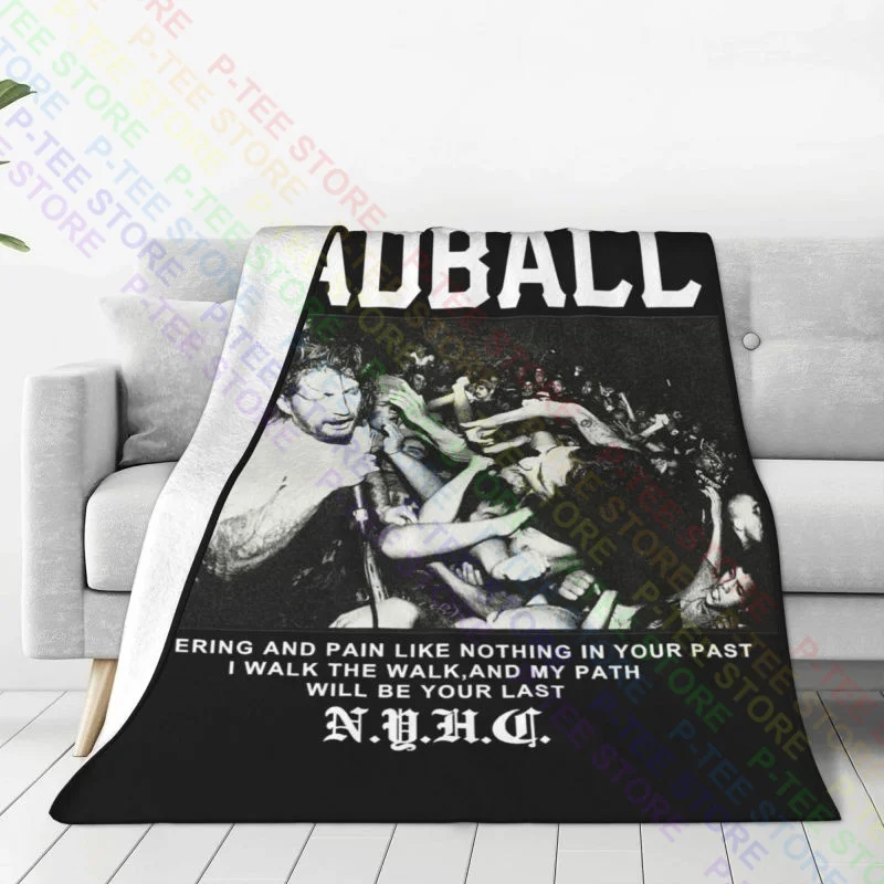 Madball Nyhc Concert Band Tour Agnostic Coperta Casual Fashion Microfibra Faux Fur Throw Coperta Da Campeggio