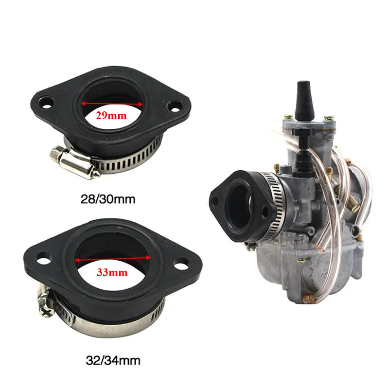 Adattatore Carburatore Moto Ingresso Tubo Di Aspirazione Tappetino In Gomma Per Moto Per Benzina Adulti Vespa Px 125 Briggs