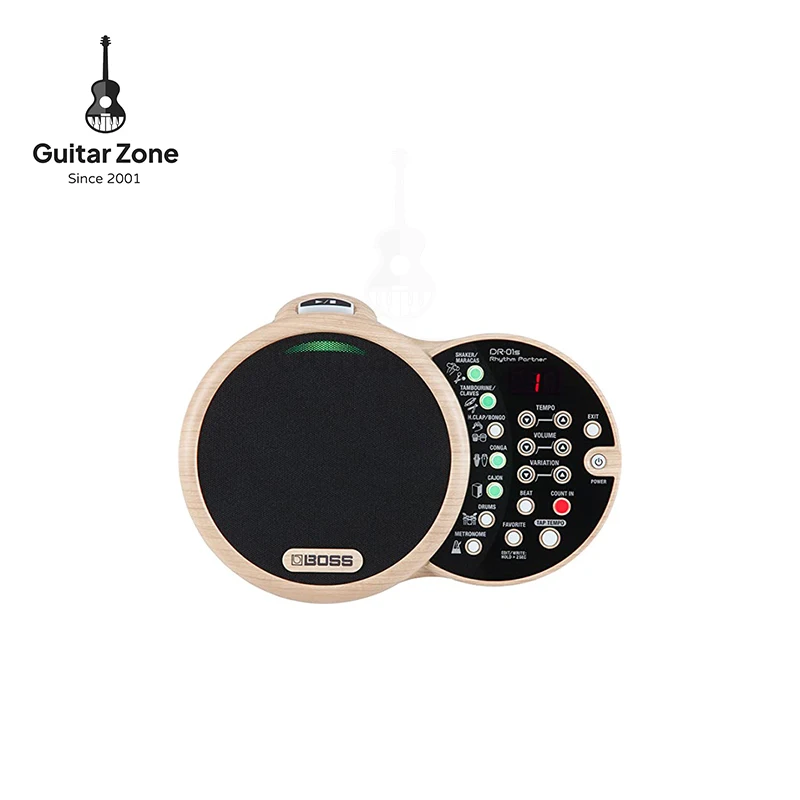 Boss Dr-01S Rhythm Partner Macchina A Tamburo Per Chitarra Acustica Metronomo Accessori Per Chitarra Di Accompagnamento Automatico